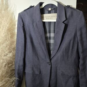 Burberry Brit Women's Gray Blazer